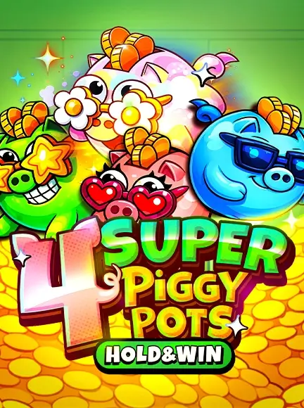 Play 4 SUPER PIGGYPOTS: HOLD&WIN At BitStarz Casino
