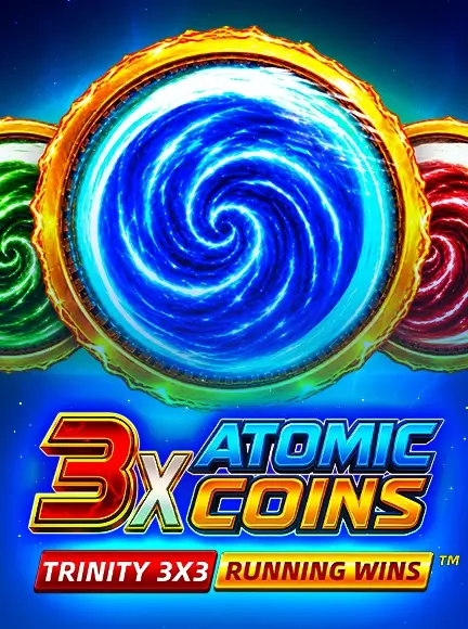 在 BitStarz 娱乐场玩3X Atomic Coins: Trinity RUNNING WINS