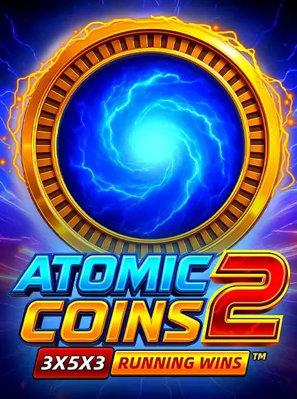 在 BitStarz 娱乐场玩Atomic Coins 2: RUNNING WINS 3x5x3