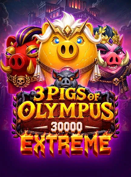 Play 3 Pigs of Olympus 30,000 Extreme At BitStarz Casino