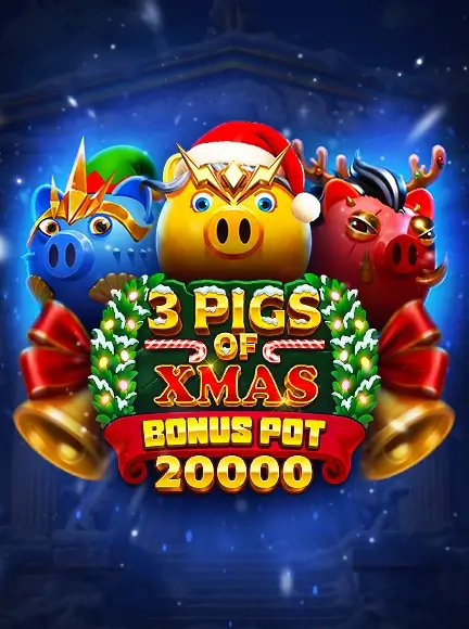 BitStarzカジノで3 Pigs of Xmas Bonus Pot 20,000をプレイ