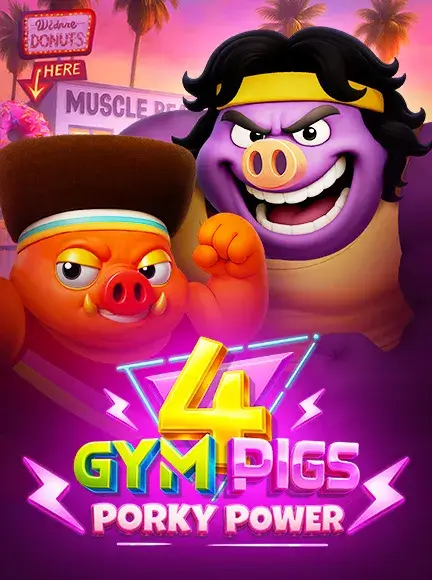 Играй в 4 Gym Pigs - Porky Power в казино BitStarz