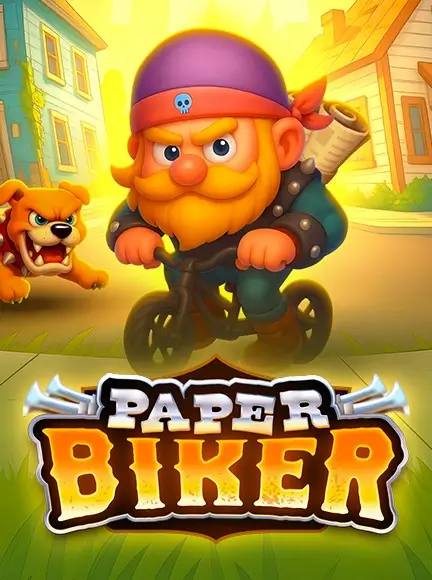Play Paper Biker At BitStarz Casino