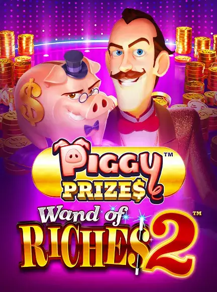 BitStarzカジノでPiggy Prizes Wand of Riches 2をプレイ