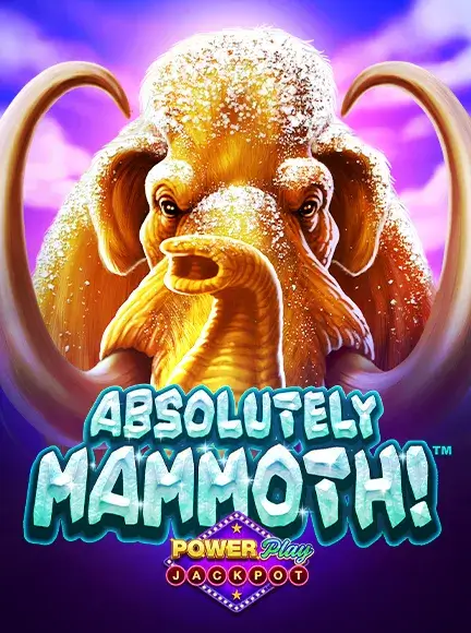 Play Absolutely Mammoth Power Play Jackpot At BitStarz Casino