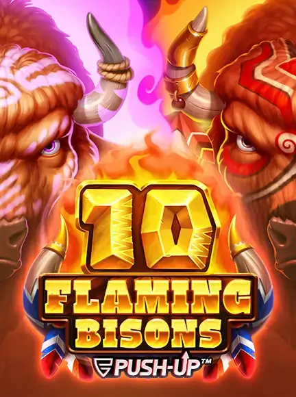 Play 10 Flaming Bisons At BitStarz Casino