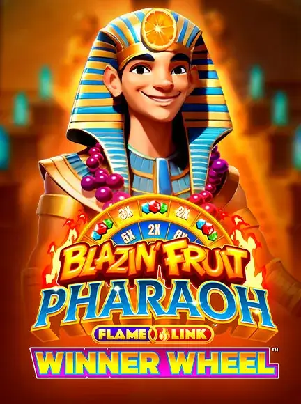 Play Blazin' Fruit Pharaoh FlameLink WinnerWheel At BitStarz Casino